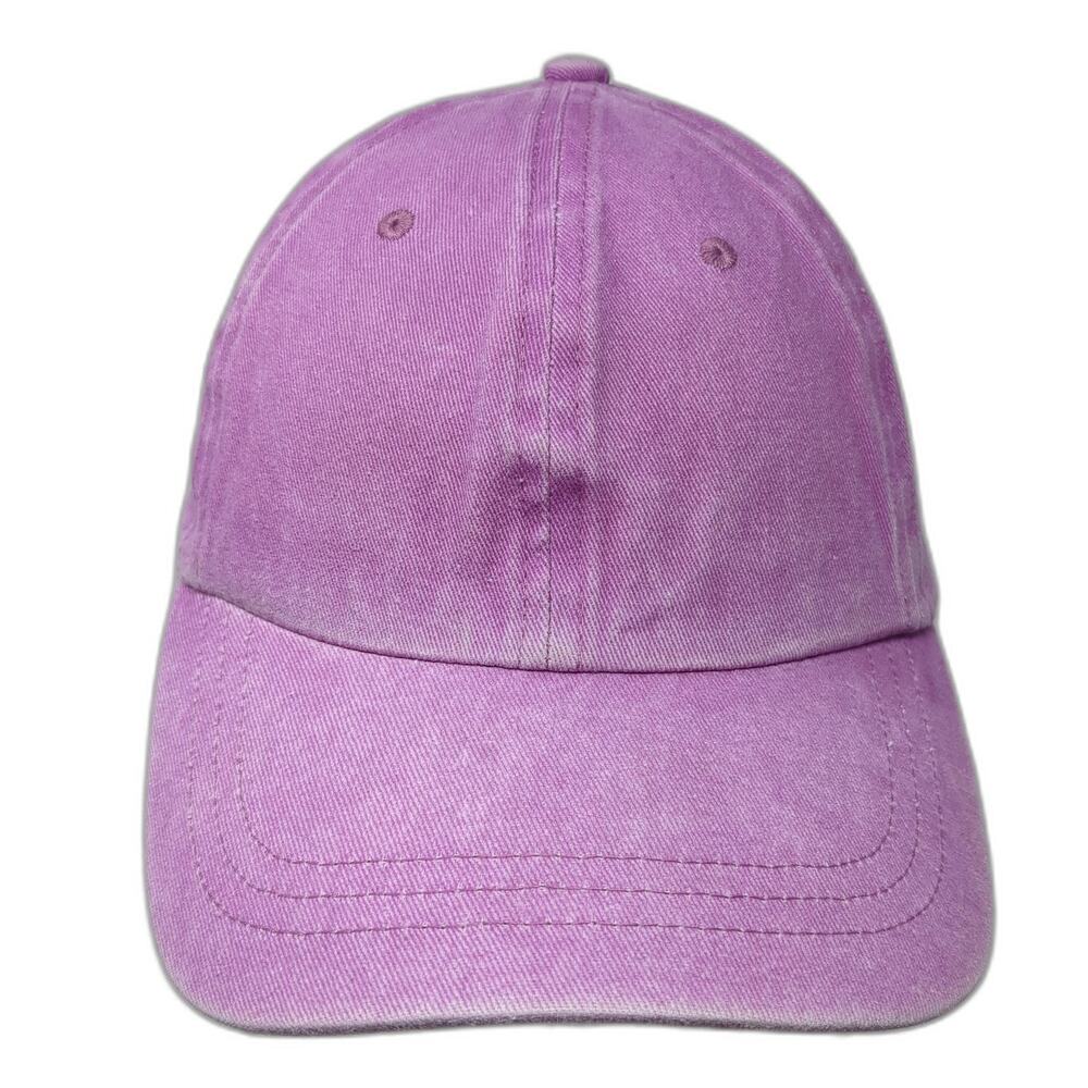 Wild Fable Slideback Baseball Cap Purple One Size Adjustable Blank 6 Panel